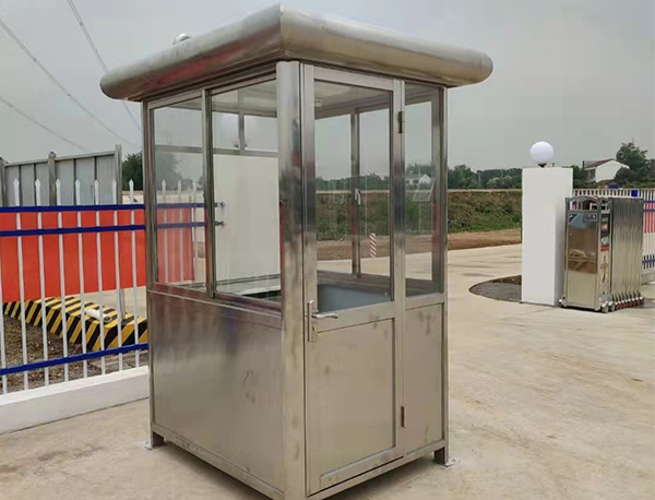 不銹鋼崗亭案例