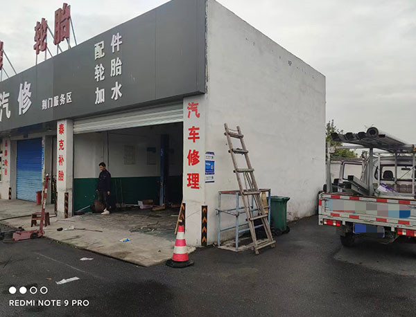 工業(yè)抗風門案例